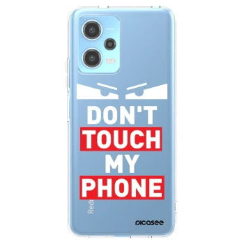 Picasee silikónový prehľadný obal pre Xiaomi Redmi Note 12 5G - Shadow Eye - Transparent