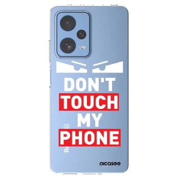 Picasee silikónový prehľadný obal pre Xiaomi Redmi Note 12 Pro 5G - Shadow Eye - Transparent