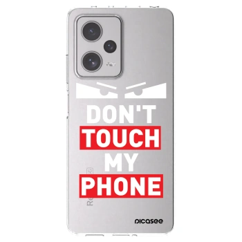 Picasee silikónový prehľadný obal pre Xiaomi Redmi Note 12 Pro+ 5G - Shadow Eye - Transparent