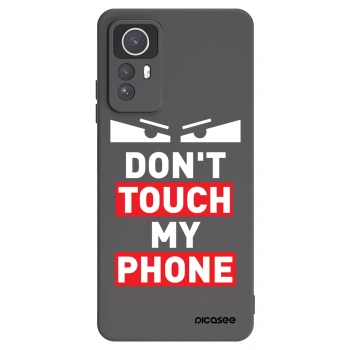 Picasee silikónový čierny obal pre Xiaomi Redmi Note 12S - Shadow Eye - Transparent