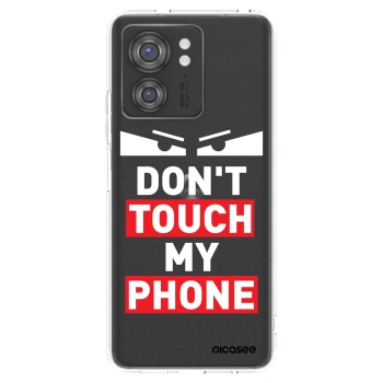 Picasee silikónový prehľadný obal pre Motorola Edge 40 - Shadow Eye - Transparent