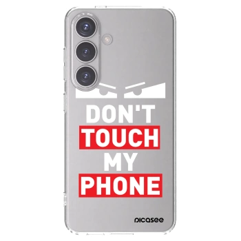 Picasee silikónový prehľadný obal pre Samsung Galaxy S24 S921B 5G - Shadow Eye - Transparent