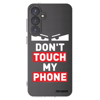 Picasee silikónový prehľadný obal pre Samsung Galaxy S23 FE S711B - Shadow Eye - Transparent