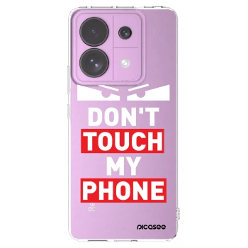 Picasee silikónový prehľadný obal pre Xiaomi Redmi Note 13 Pro 5G - Shadow Eye - Transparent