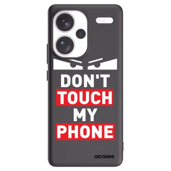 Picasee silikónový čierny obal pre Xiaomi Redmi Note 13 Pro+ 5G - Shadow Eye - Transparent