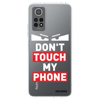 Picasee silikónový prehľadný obal pre Xiaomi Redmi Note 12 Pro 4G - Shadow Eye - Transparent