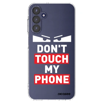 Picasee silikónový prehľadný obal pre Samsung Galaxy A15 A155F 4G - Shadow Eye - Transparent