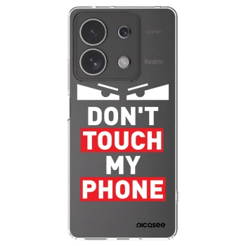 Picasee silikónový prehľadný obal pre Xiaomi Redmi Note 13 4G - Shadow Eye - Transparent