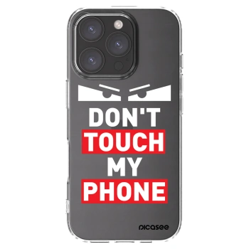 Picasee silikónový prehľadný obal pre Apple iPhone 16 Pro - Shadow Eye - Transparent