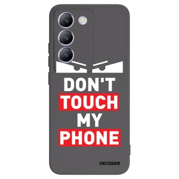 Picasee silikónový čierny obal pre Vivo V40 SE 5G - Shadow Eye - Transparent