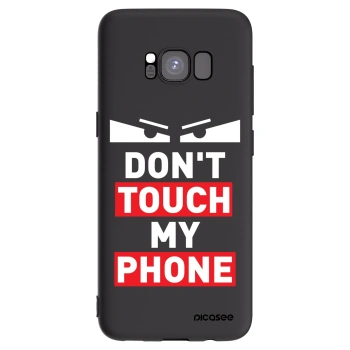 Picasee silikónový čierny obal pre Samsung Galaxy S8 G950F - Shadow Eye - Transparent