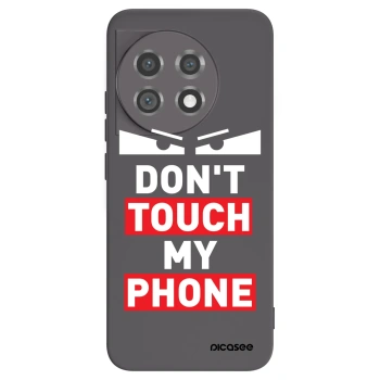 Picasee silikónový čierny obal pre OnePlus 11 5G - Shadow Eye - Transparent