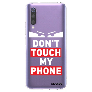 Picasee silikónový prehľadný obal pre Xiaomi Mi 9 - Shadow Eye - Transparent