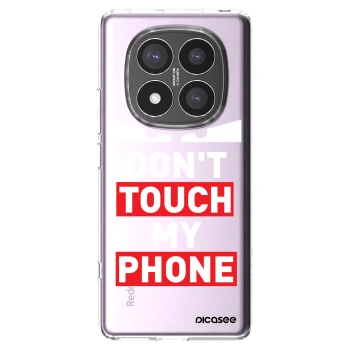 Picasee silikónový prehľadný obal pre Xiaomi Redmi Note 14 Pro+ 5G - Shadow Eye - Transparent