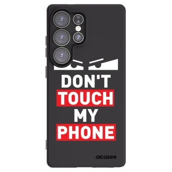 Picasee silikónový čierny obal pre Samsung Galaxy S25 Ultra 5G - Shadow Eye - Transparent