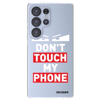 Picasee silikónový prehľadný obal pre Samsung Galaxy S25 Ultra 5G - Shadow Eye - Transparent