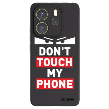 Picasee silikónový čierny obal pre Xiaomi Redmi Note 14 4G - Shadow Eye - Transparent