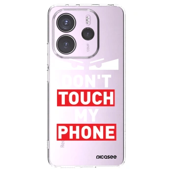 Picasee silikónový prehľadný obal pre Xiaomi Redmi Note 14 4G - Shadow Eye - Transparent