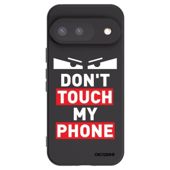 Picasee silikónový čierny obal pre Google Pixel 9 - Shadow Eye - Transparent