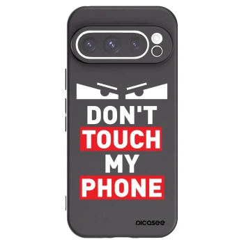 Picasee silikónový čierny obal pre Google Pixel 9 Pro - Shadow Eye - Transparent