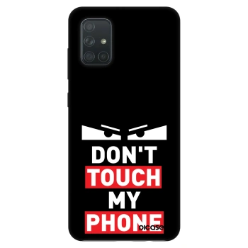 Obal pre Samsung Galaxy A71 A715F - Shadow Eye - Transparent