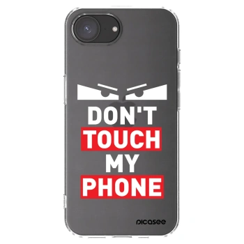 Picasee silikónový prehľadný obal pre Apple iPhone 17e - Shadow Eye - Transparent