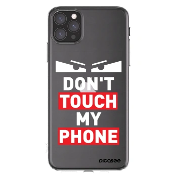 Picasee silikónový prehľadný obal pre Apple iPhone 11 Pro Max - Shadow Eye - Transparent