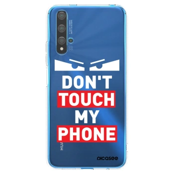 Picasee silikónový prehľadný obal pre Huawei Nova 5T - Shadow Eye - Transparent