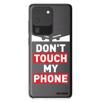 Picasee silikónový prehľadný obal pre Samsung Galaxy S20 Ultra 5G G988F - Shadow Eye - Transparent