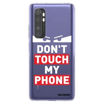 Picasee silikónový prehľadný obal pre Xiaomi Mi Note 10 Lite - Shadow Eye - Transparent