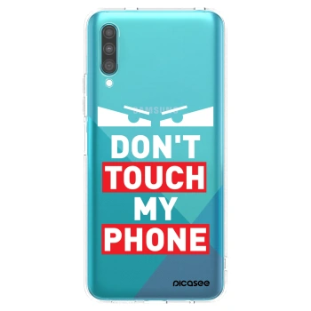 Picasee silikónový prehľadný obal pre Samsung Galaxy A30s A307F - Shadow Eye - Transparent