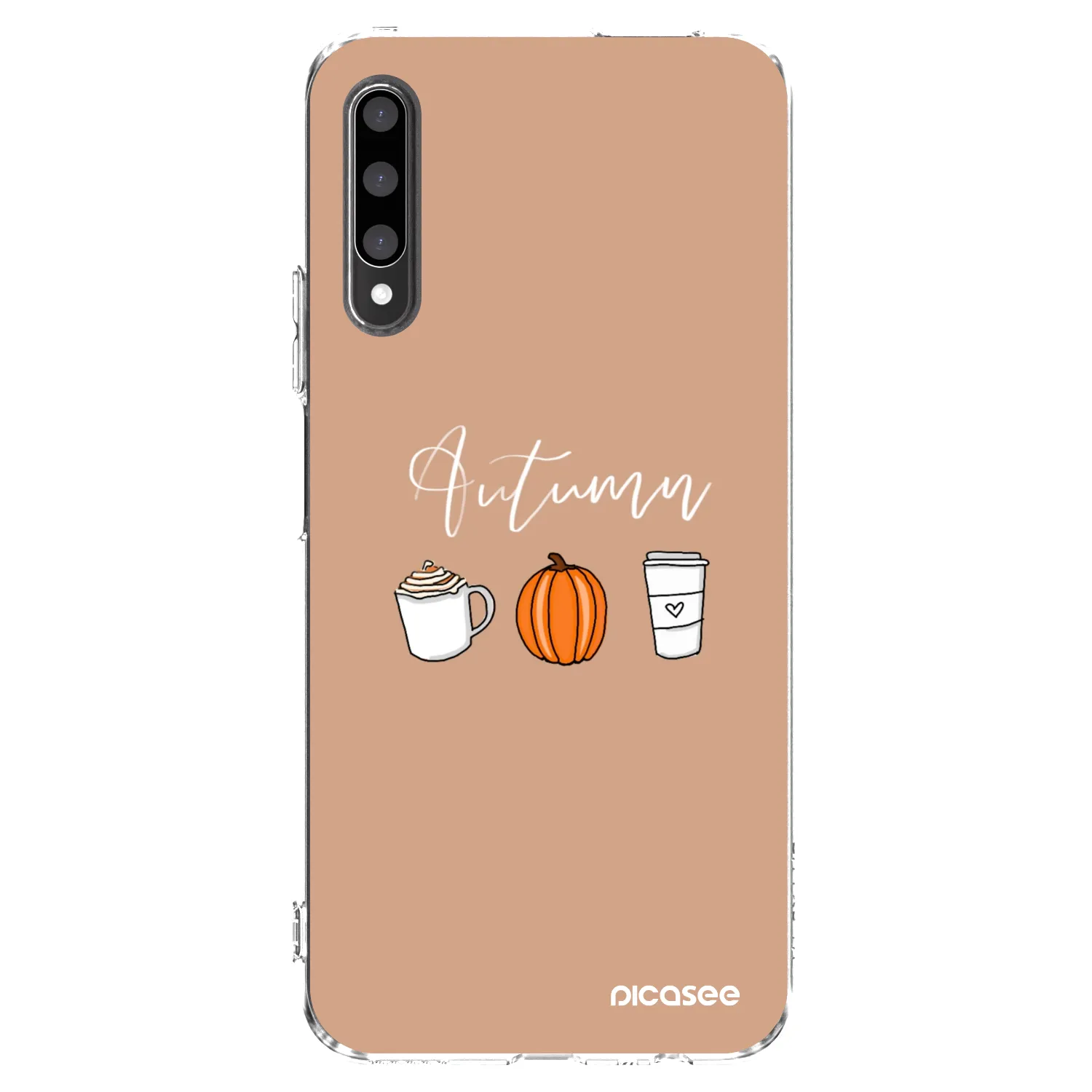 Picasee silikónový prehľadný obal pre Honor 9X Pro - Autumn