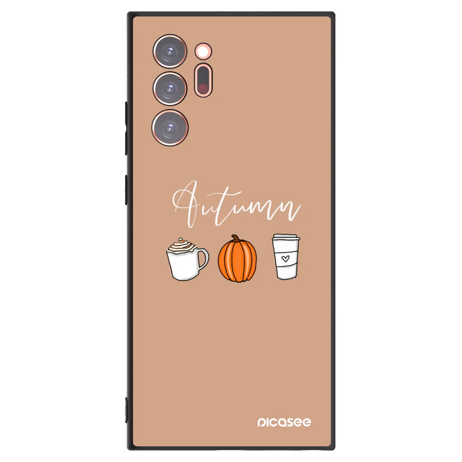Picasee silikónový čierny obal pre Samsung Galaxy Note 20 Ultra - Autumn
