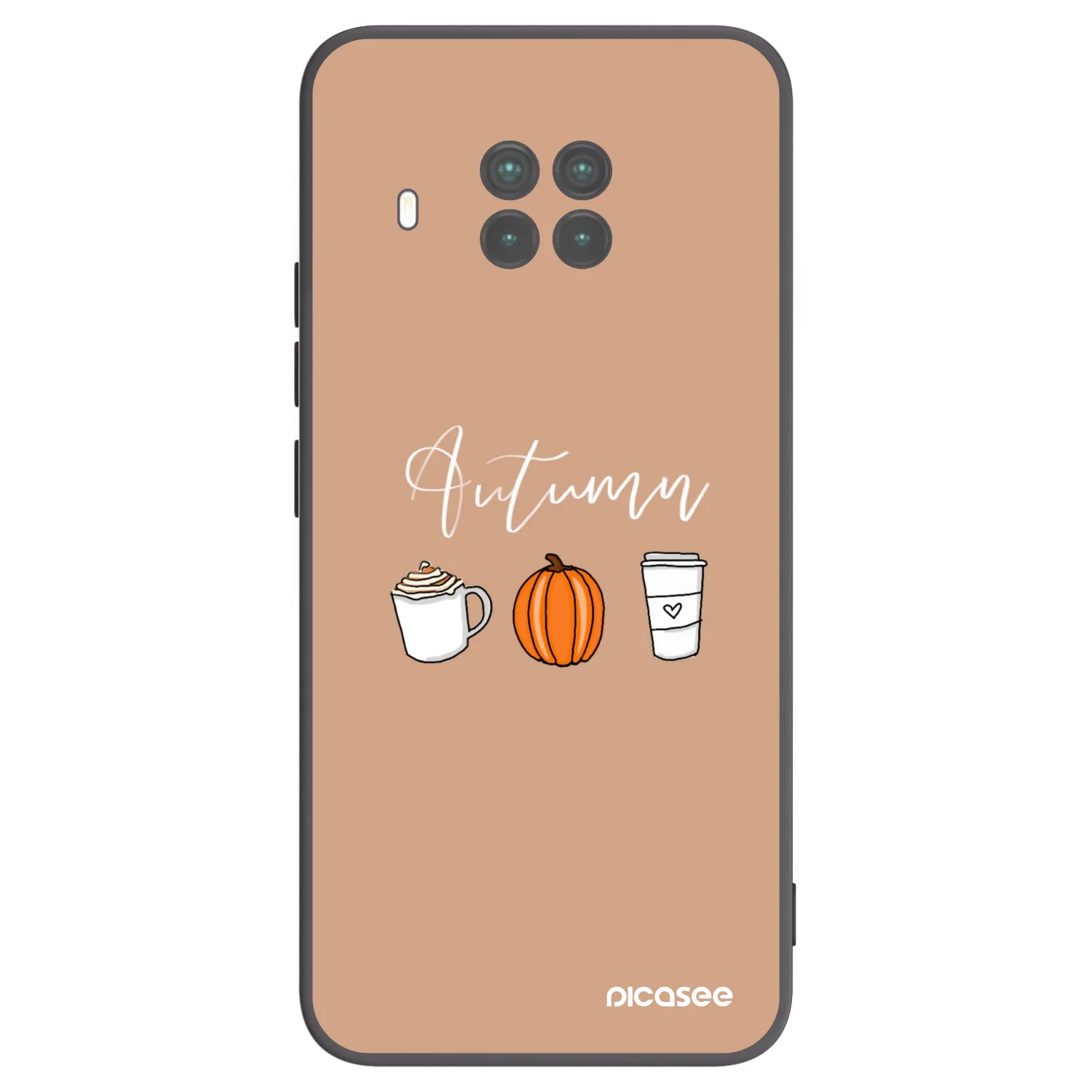 Picasee silikónový čierny obal pre Xiaomi Mi 10T Lite - Autumn