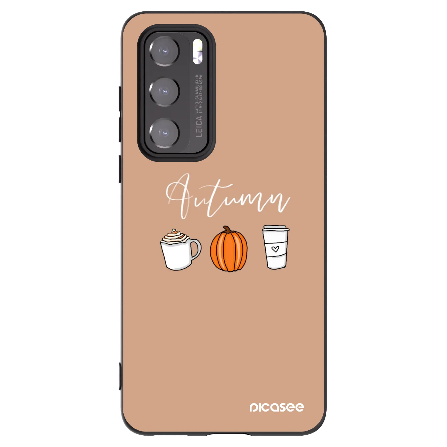 Picasee silikónový čierny obal pre Huawei P40 - Autumn