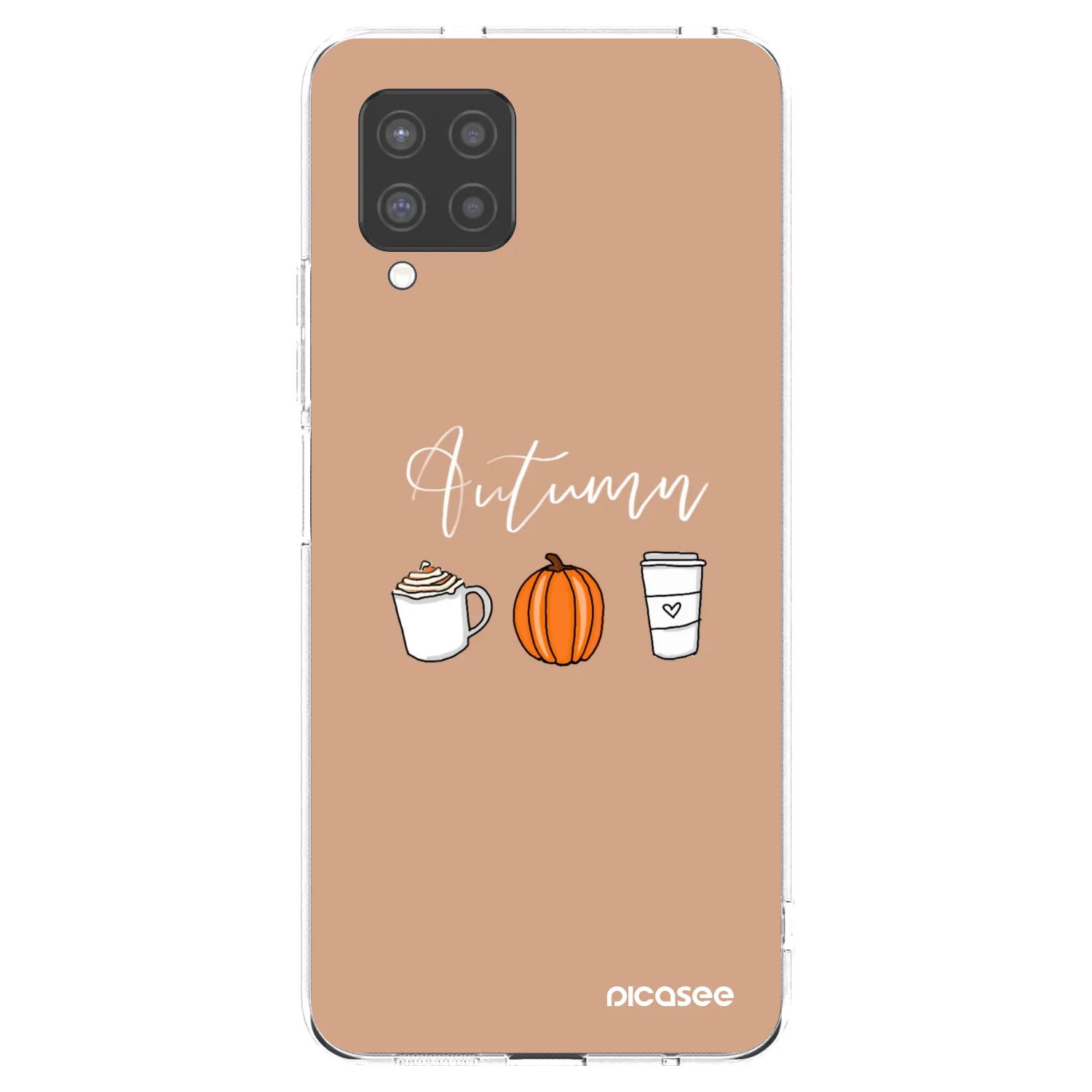Picasee silikónový prehľadný obal pre Samsung Galaxy A42 A426B - Autumn