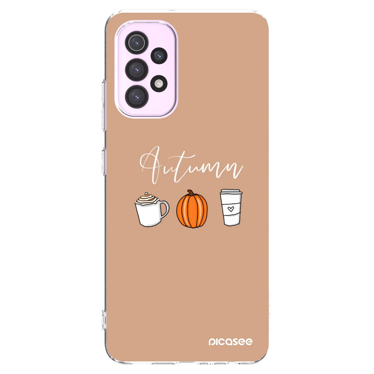 Picasee silikónový prehľadný obal pre Samsung Galaxy A32 5G A326B - Autumn