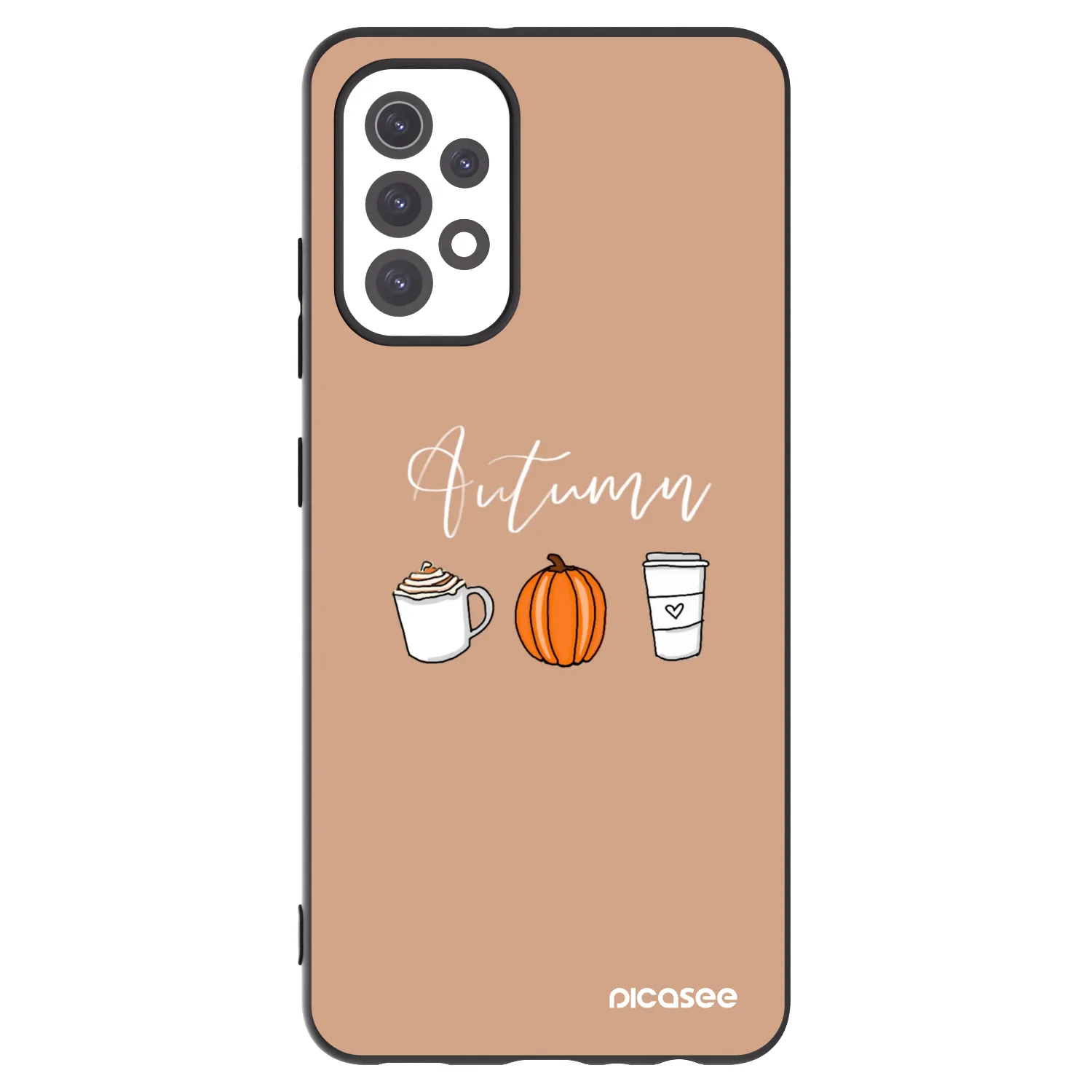 Picasee silikónový čierny obal pre Samsung Galaxy A32 5G A326B - Autumn