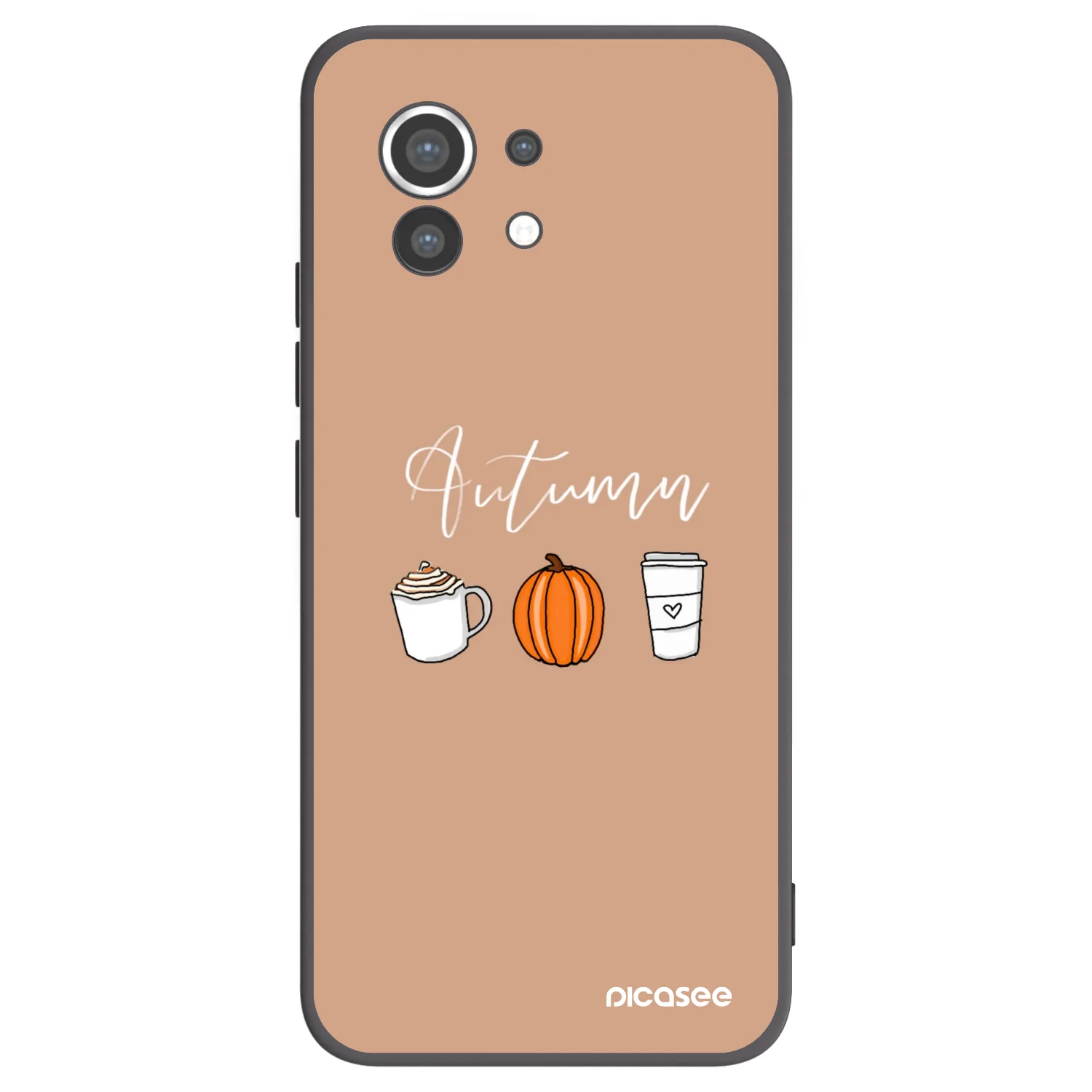 Picasee silikónový čierny obal pre Xiaomi Mi 11 - Autumn