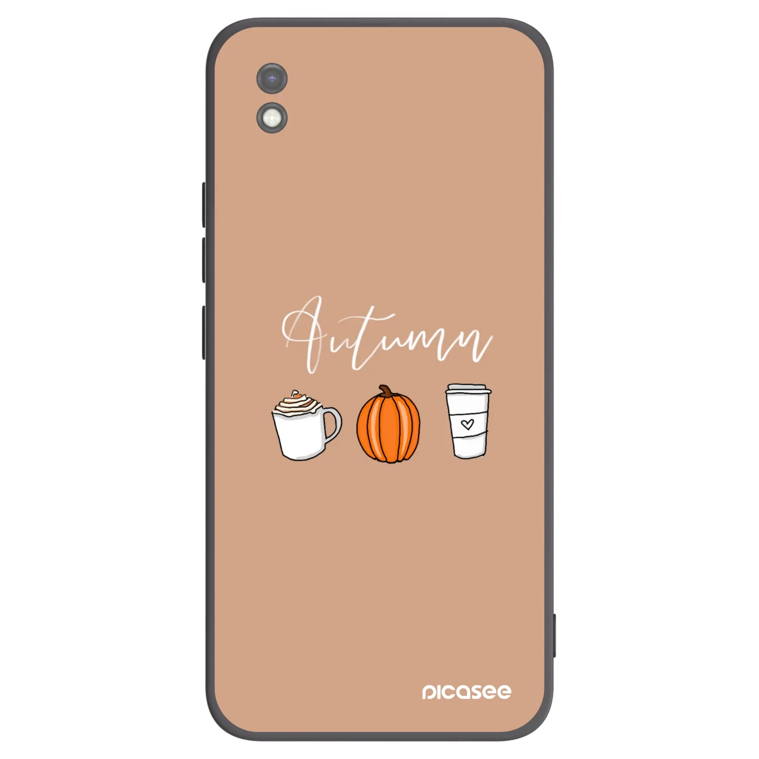 Picasee silikónový čierny obal pre Xiaomi Redmi 9AT - Autumn