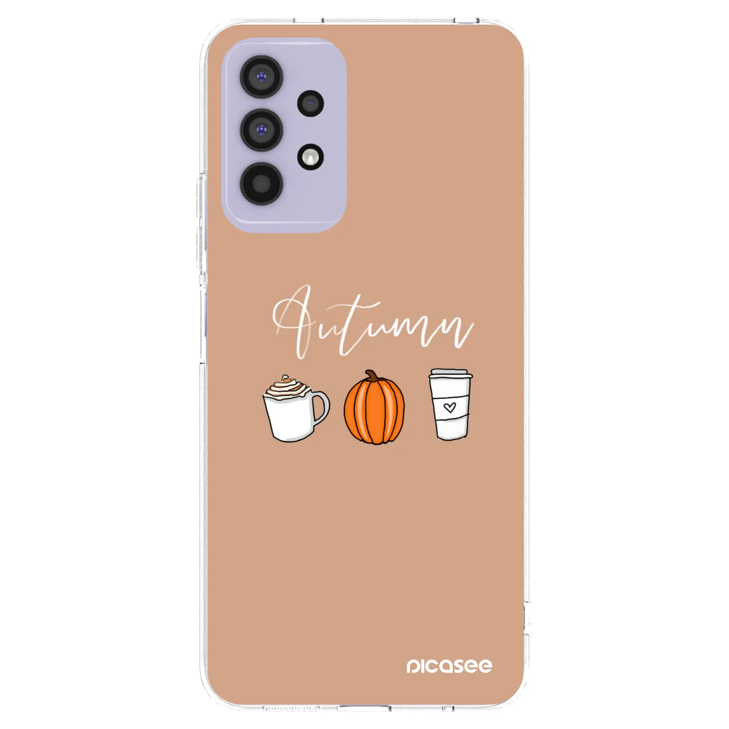 Picasee silikónový prehľadný obal pre Samsung Galaxy A32 4G SM-A325F - Autumn