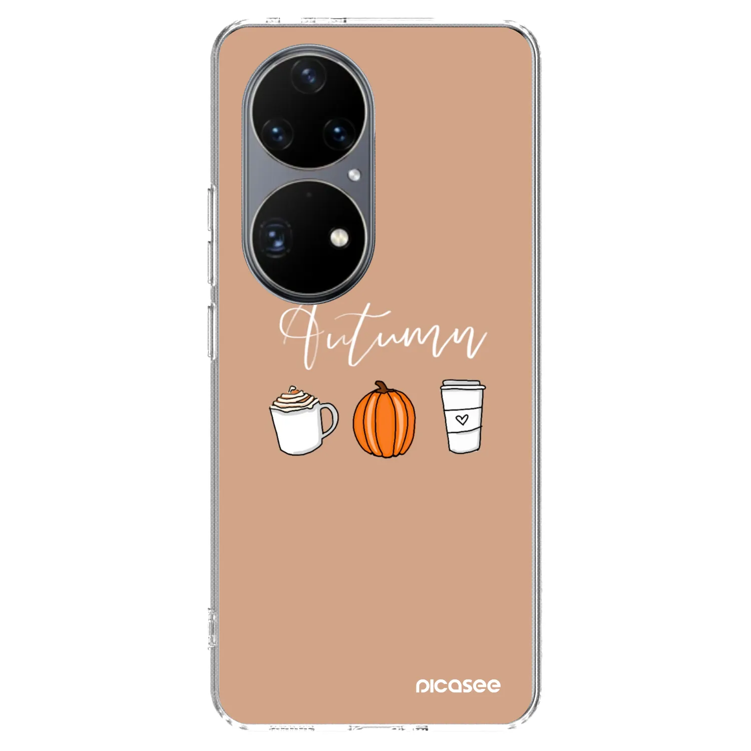 Picasee silikónový prehľadný obal pre Huawei P50 - Autumn