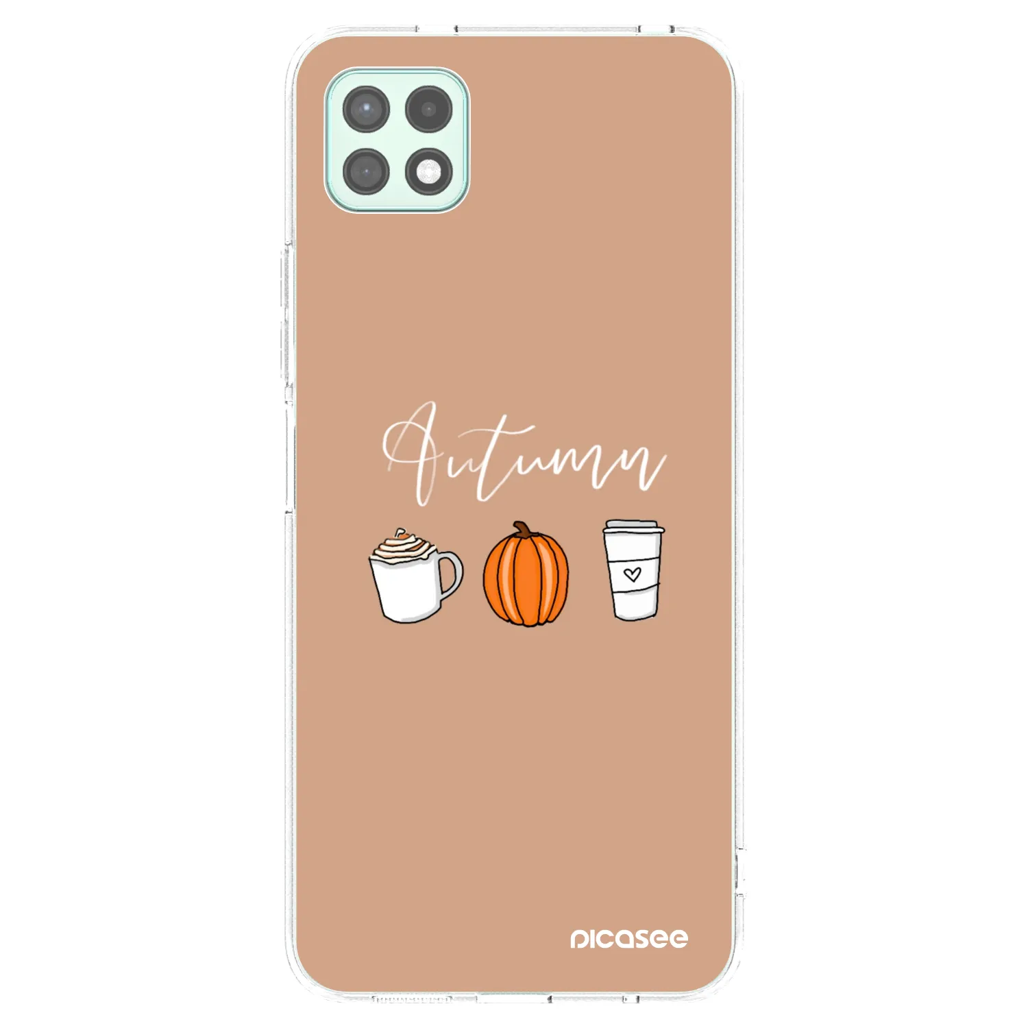 Picasee silikónový prehľadný obal pre Samsung Galaxy A22 A226B 5G - Autumn