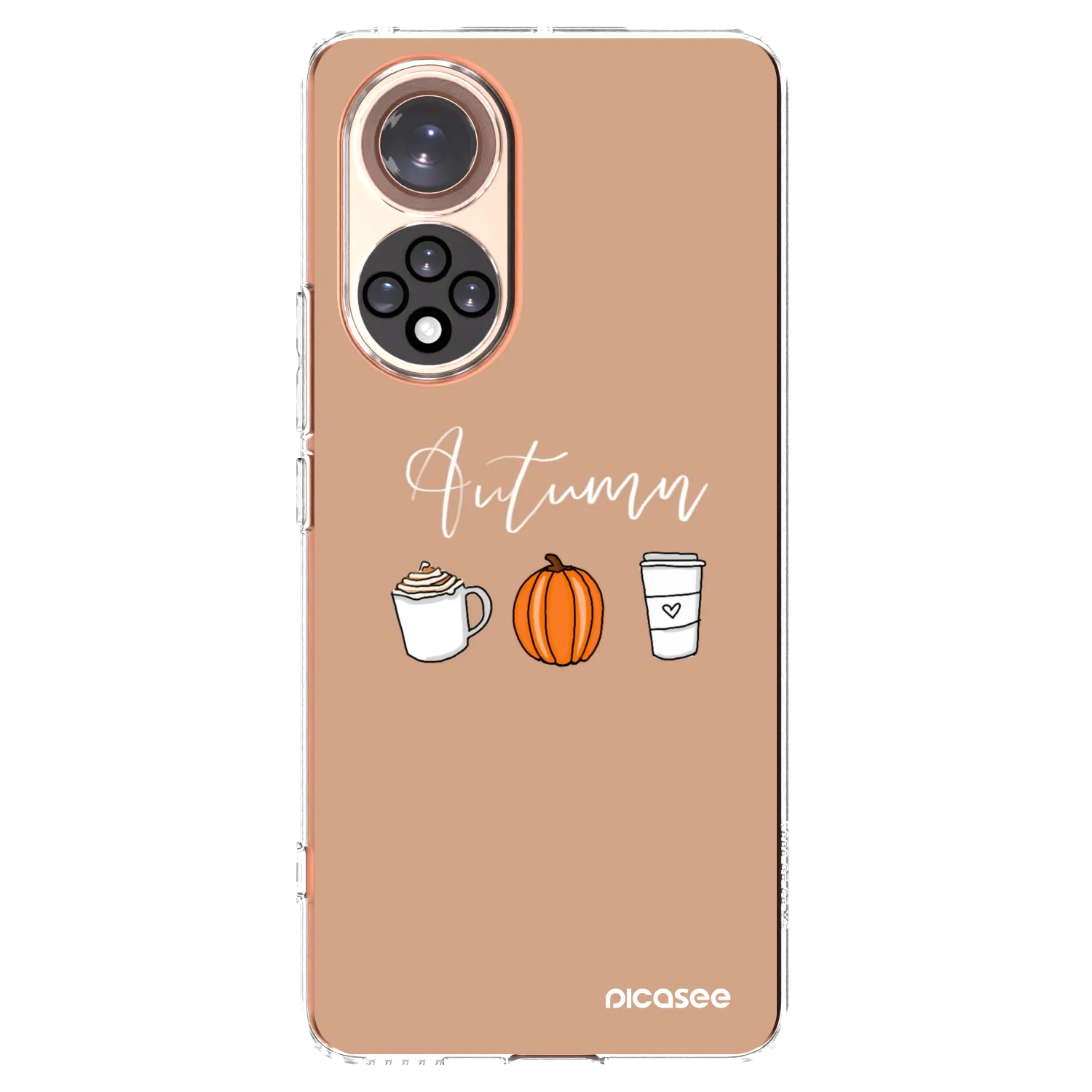 Picasee silikónový prehľadný obal pre Honor 50 5G - Autumn