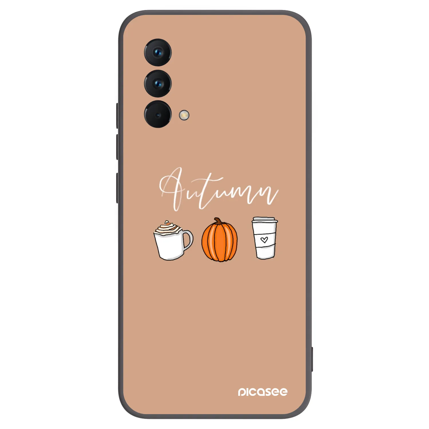 Picasee silikónový čierny obal pre Realme GT Master Edition 5G - Autumn