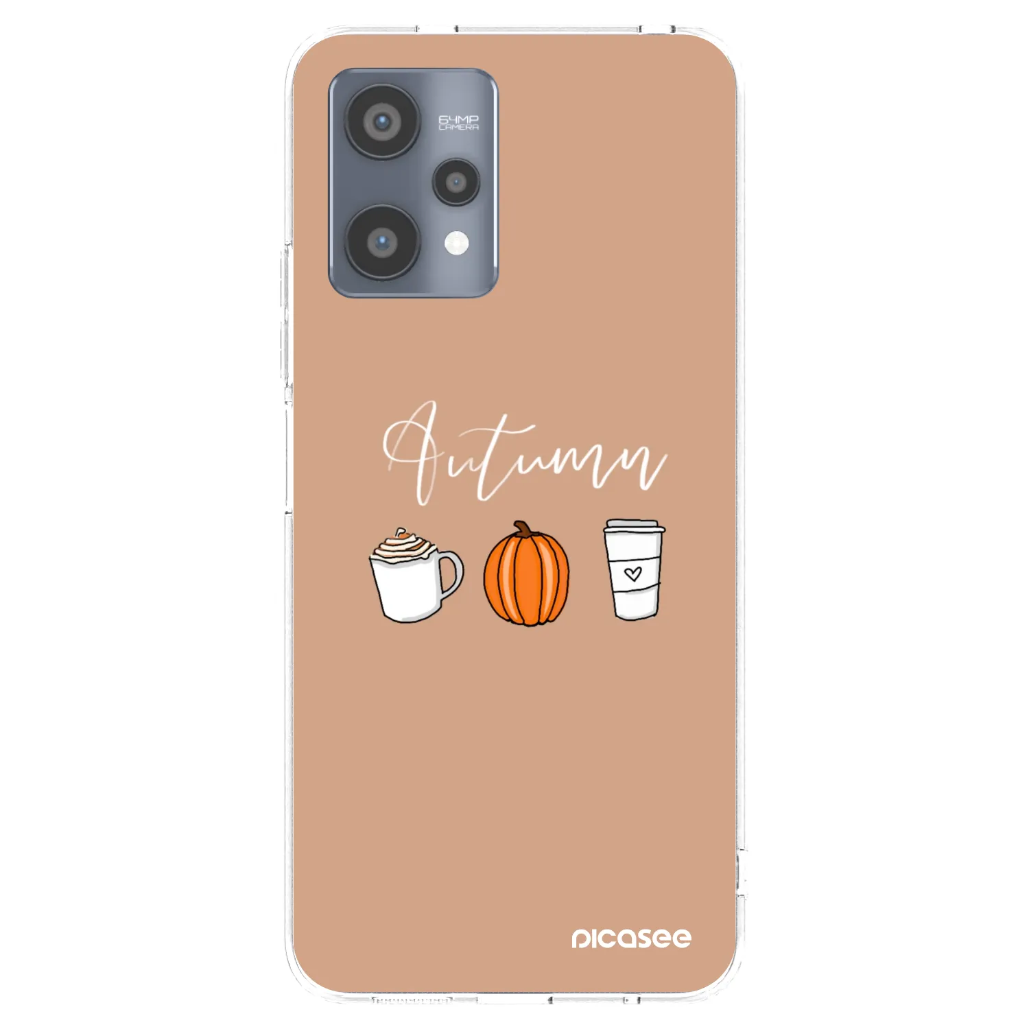 Picasee silikónový prehľadný obal pre Realme 9 Pro 5G - Autumn