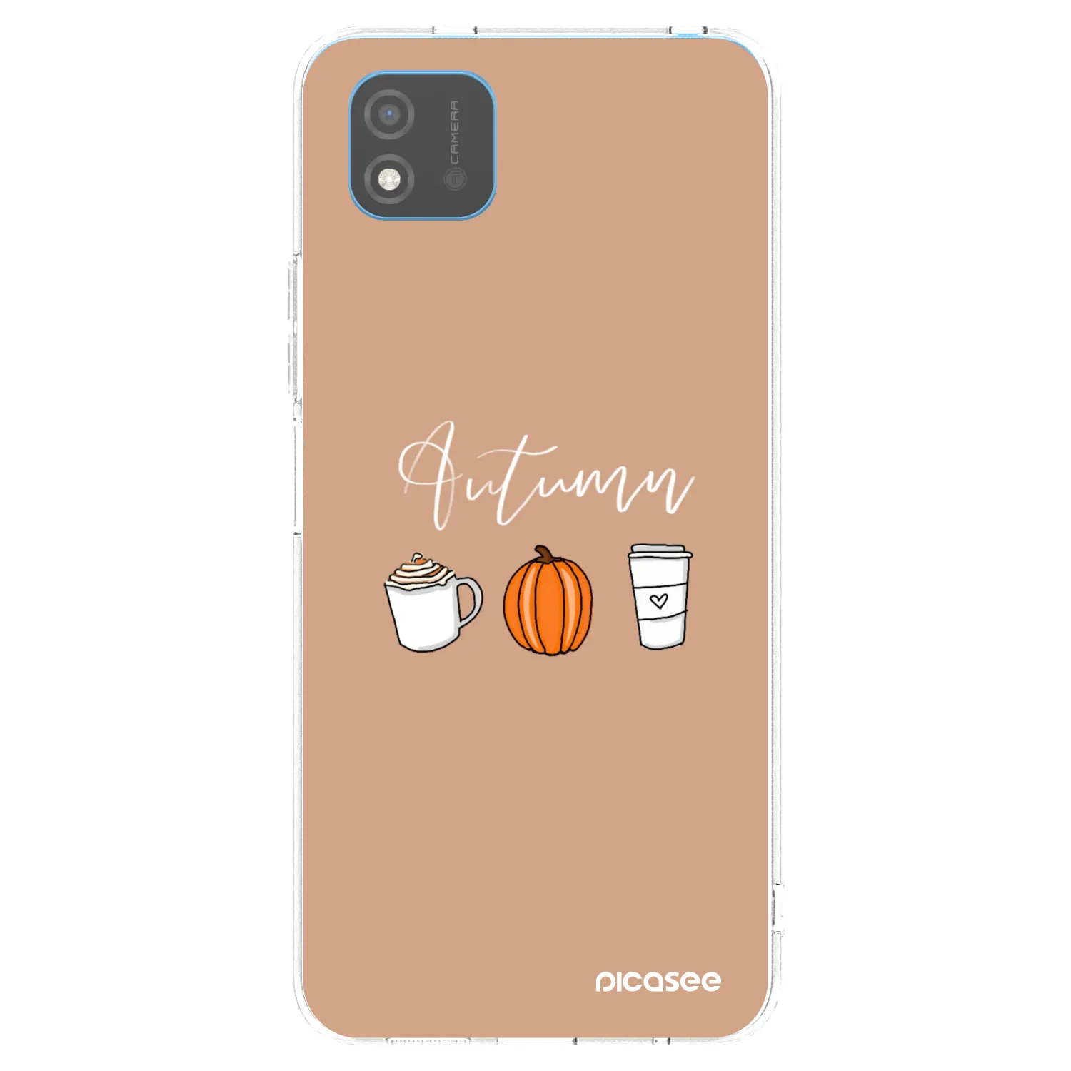 Picasee silikónový prehľadný obal pre Realme C11 (2021) - Autumn