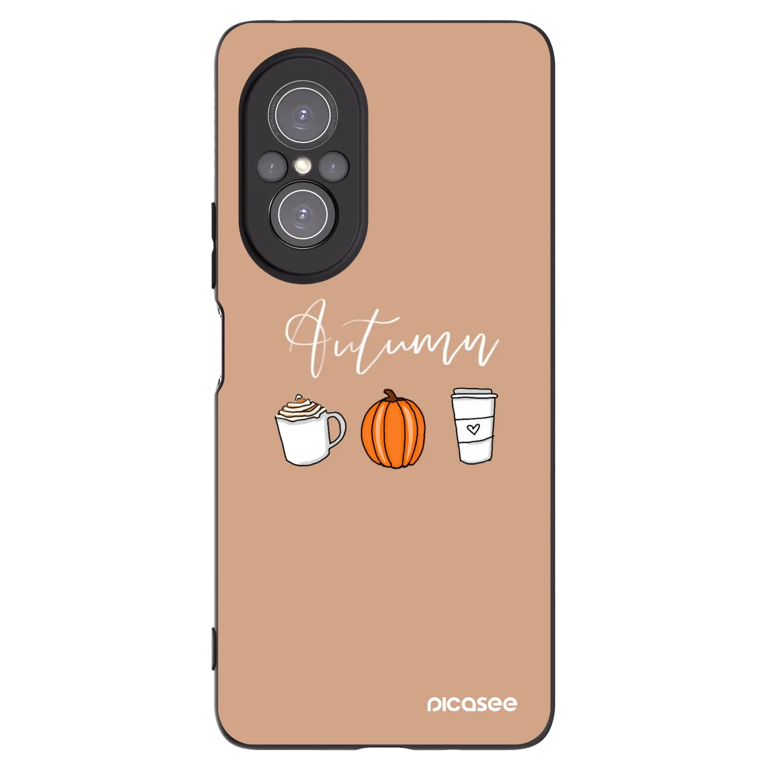 Picasee silikónový čierny obal pre Huawei Nova 9 SE - Autumn