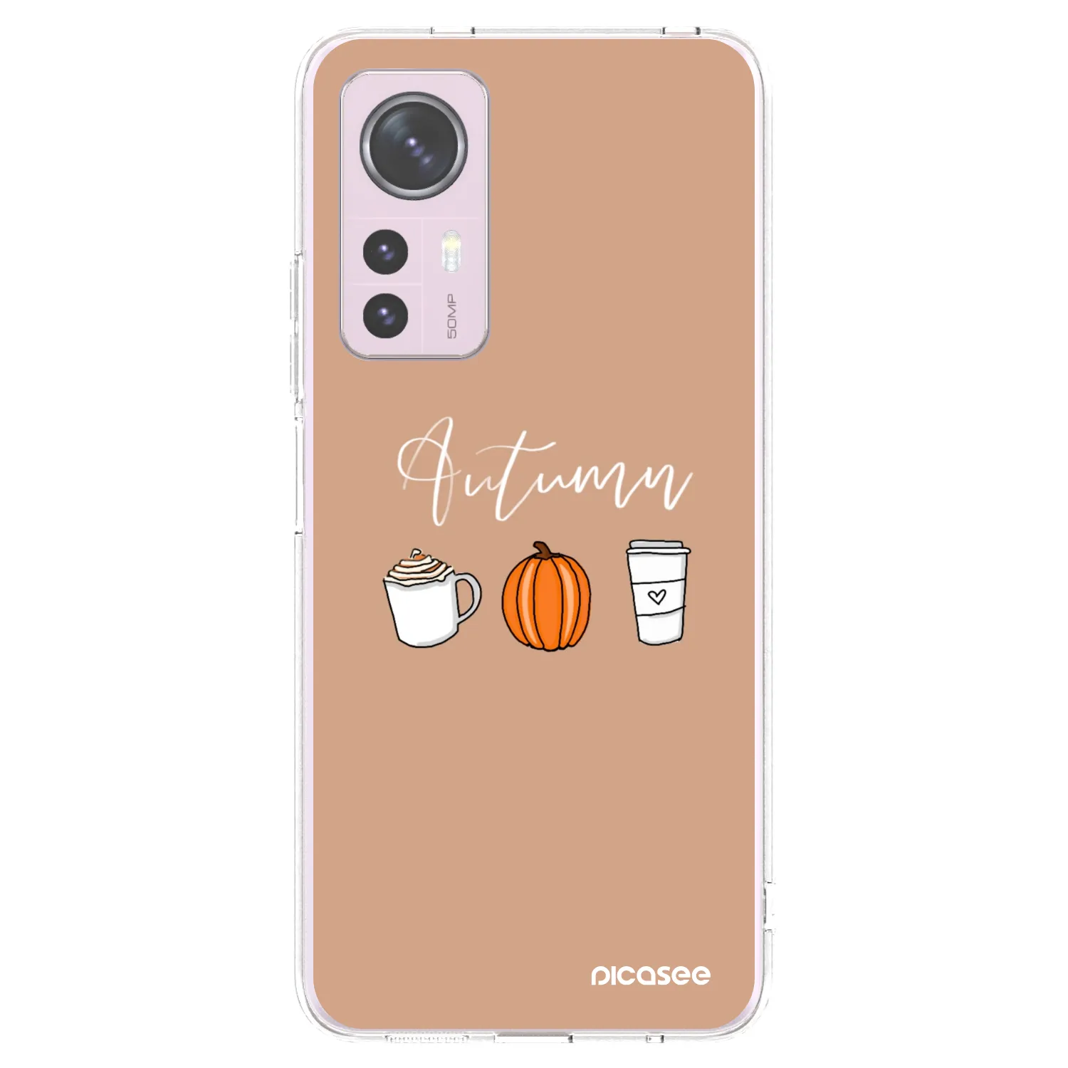 Picasee silikónový prehľadný obal pre Xiaomi 12 - Autumn