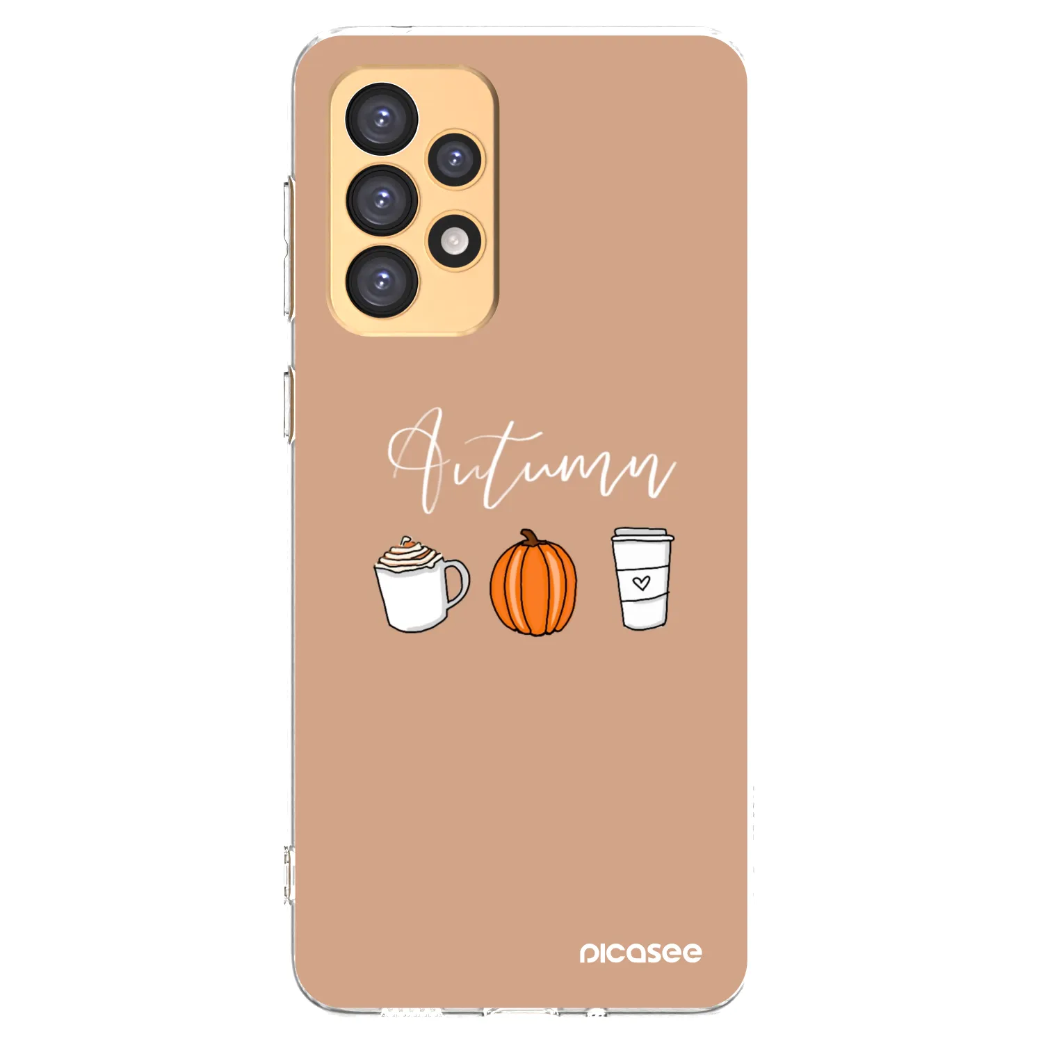 Picasee silikónový prehľadný obal pre Samsung Galaxy A33 5G A336 - Autumn